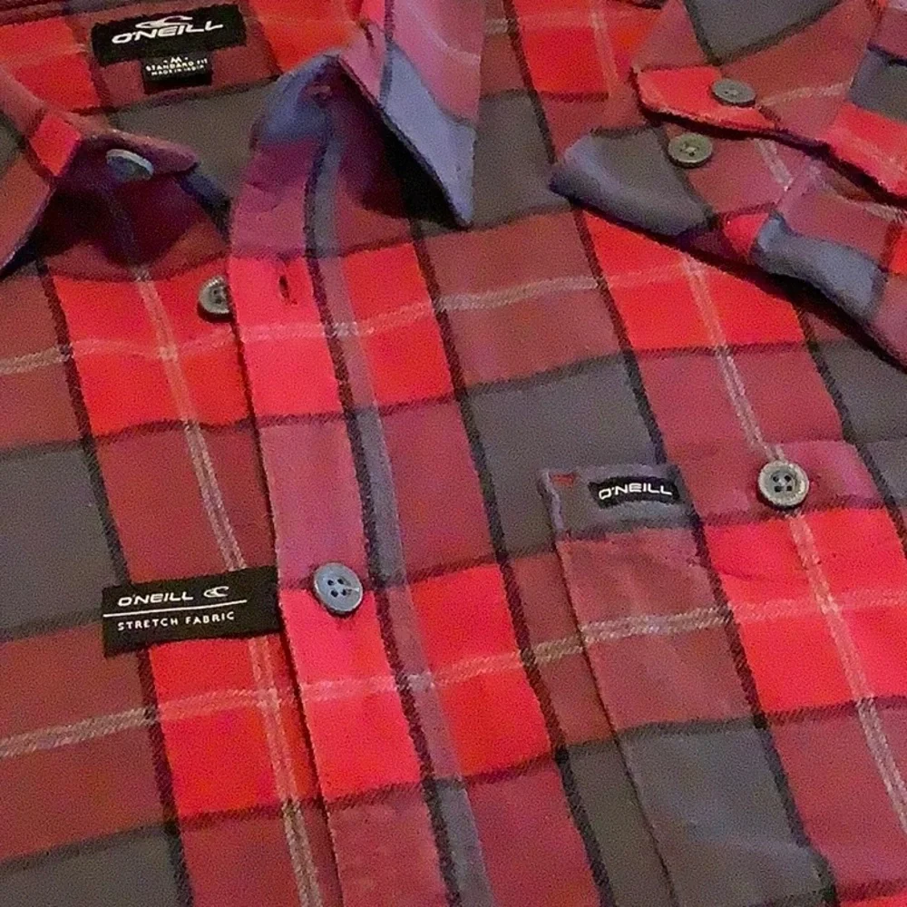 NWT O'NEILL REDMOND CLASSIC STRETCH FLANNEL